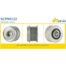 SCP90122 SANDO Ременный шкив, генератор