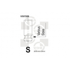 V537209 BGA Впускной клапан