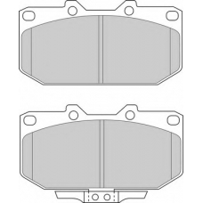DBP330986 DURON Комплект тормозных колодок, дисковый тормоз