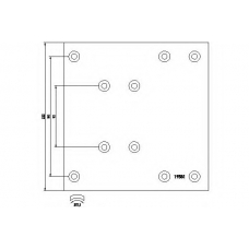 1970708 TEXTAR Комплект тормозных башмаков, барабанные тормоза