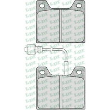 05P177 LPR Комплект тормозных колодок, дисковый тормоз