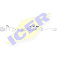 610535 E C ICER Сигнализатор, износ тормозных колодок