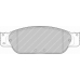 FSL1485 FERODO Комплект тормозных колодок, дисковый тормоз