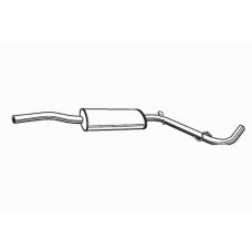 612341 FONOS Средний глушитель выхлопных газов