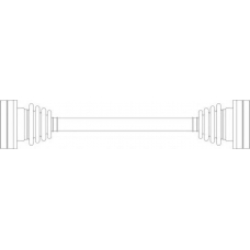 WW3237 General Ricambi Приводной вал