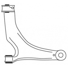 2480 FRAP Рычаг независимой подвески колеса, подвеска колеса