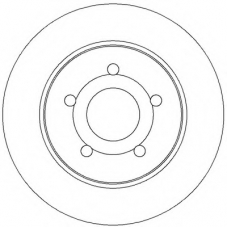 562361BC BENDIX Тормозной диск