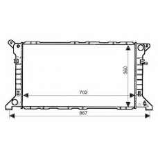 QER2011 QUINTON HAZELL Радиатор, охлаждение двигателя