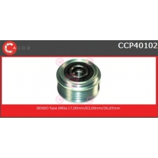 CCP40102 CASCO Ременный шкив, генератор