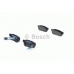 0 986 461 131 BOSCH Комплект тормозных колодок, дисковый тормоз