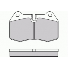 12-0660 E.T.F. Комплект тормозных колодок, дисковый тормоз