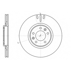 61051.10 REMSA Тормозной диск