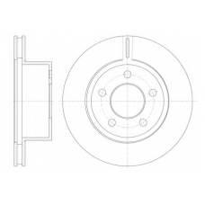 6886 10 KAWE Тормозной диск