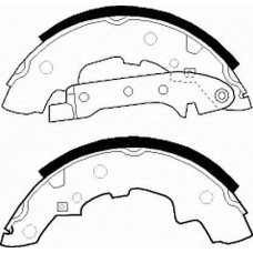 FSB73 FERODO Комплект тормозных колодок