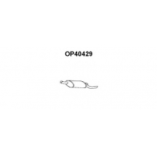 OP40429 VENEPORTE Глушитель выхлопных газов конечный