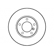 NBD811 NATIONAL Тормозной диск