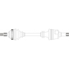 PE3252 General Ricambi Приводной вал