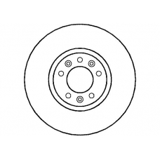 NBD1439 NATIONAL Тормозной диск