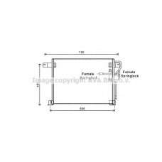 JE5051 AVA Конденсатор, кондиционер