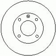 61053 00 KAWE Тормозной диск