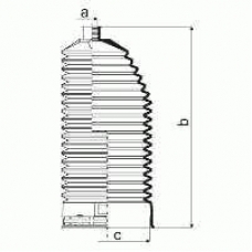 984048 EKG Пыльник, рулевое управление