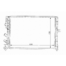 QER1303 QUINTON HAZELL Радиатор, охлаждение двигателя