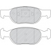 FDB1160 FERODO Комплект тормозных колодок, дисковый тормоз