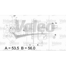 436215 VALEO Генератор 436215 VALEO Генератор
