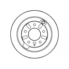 NBD676 NATIONAL Тормозной диск