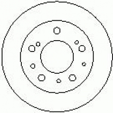 6169 00 KAWE Тормозной диск