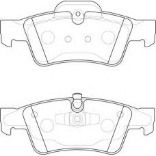 DBP221831 DURON Комплект тормозных колодок, дисковый тормоз
