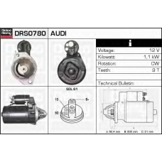 DRS0780 DELCO REMY Стартер