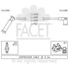 4.9913 FACET Ккомплект проводов зажигания