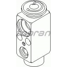 501 550 TOPRAN Расширительный клапан, кондиционер