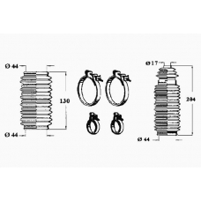 0900307 OCAP Комплект пылника, рулевое управление