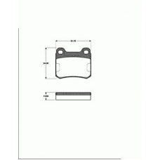 1501223306 S.b.s. Комплект тормозных колодок, дисковый тормоз