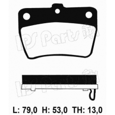 IBR-1256 IPS Parts Комплект тормозных колодок, дисковый тормоз