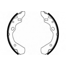 GS8290 TRW Комплект тормозных колодок