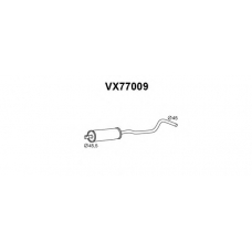 VX77009 VENEPORTE Предглушитель выхлопных газов