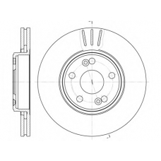 6622 10 KAWE Тормозной диск