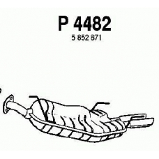 P4482 FENNO Глушитель выхлопных газов конечный