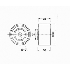 ITB-6904 IPS Parts Устройство для натяжения ремня, ремень грм