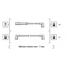 941318111184 MAGNETI MARELLI Комплект проводов зажигания