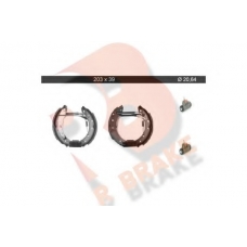 79RBKT0104 R BRAKE Комплект тормозных колодок