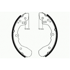09-0584 E.T.F. Комплект тормозных колодок