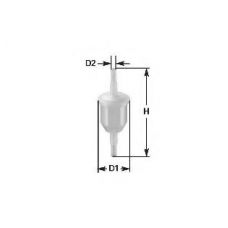 MBNA 008 CLEAN FILTERS Топливный фильтр