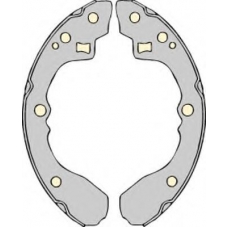M651 MGA Комплект тормозных колодок