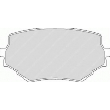 FSL1565 FERODO Комплект тормозных колодок, дисковый тормоз