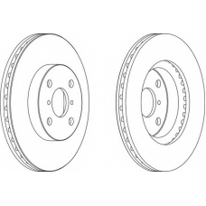 WGR1587-1 WAGNER LOCKHEED Тормозной диск