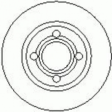 6295 10 KAWE Тормозной диск